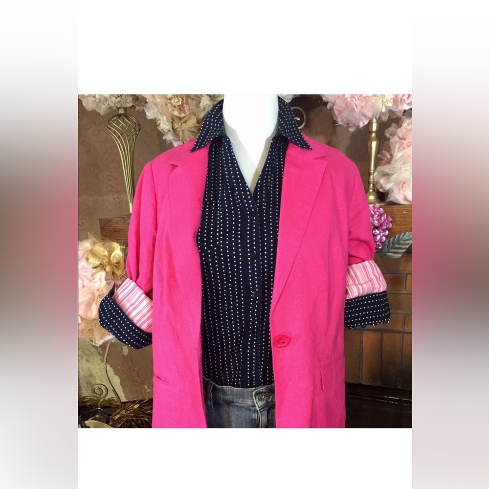 Studio Works Fuchsia Blouse